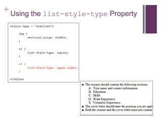 CSS Selectors and Fonts | PPTX