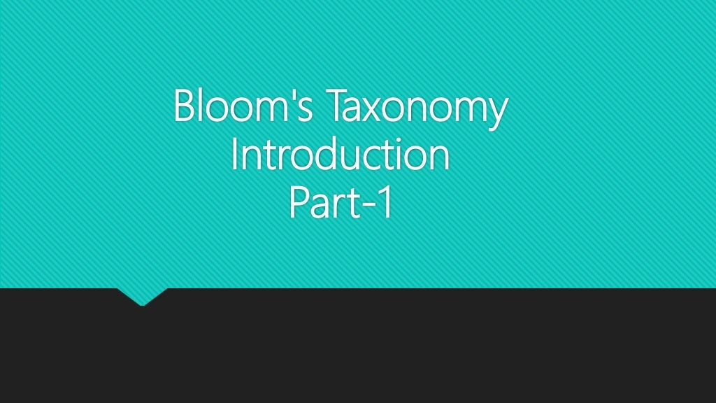 Bloom S Taxonomy Three Domains Cognitive Affective And Psychomotor Bloom S Taxonomy Three Domains Cognitive Affective And Psychomotor