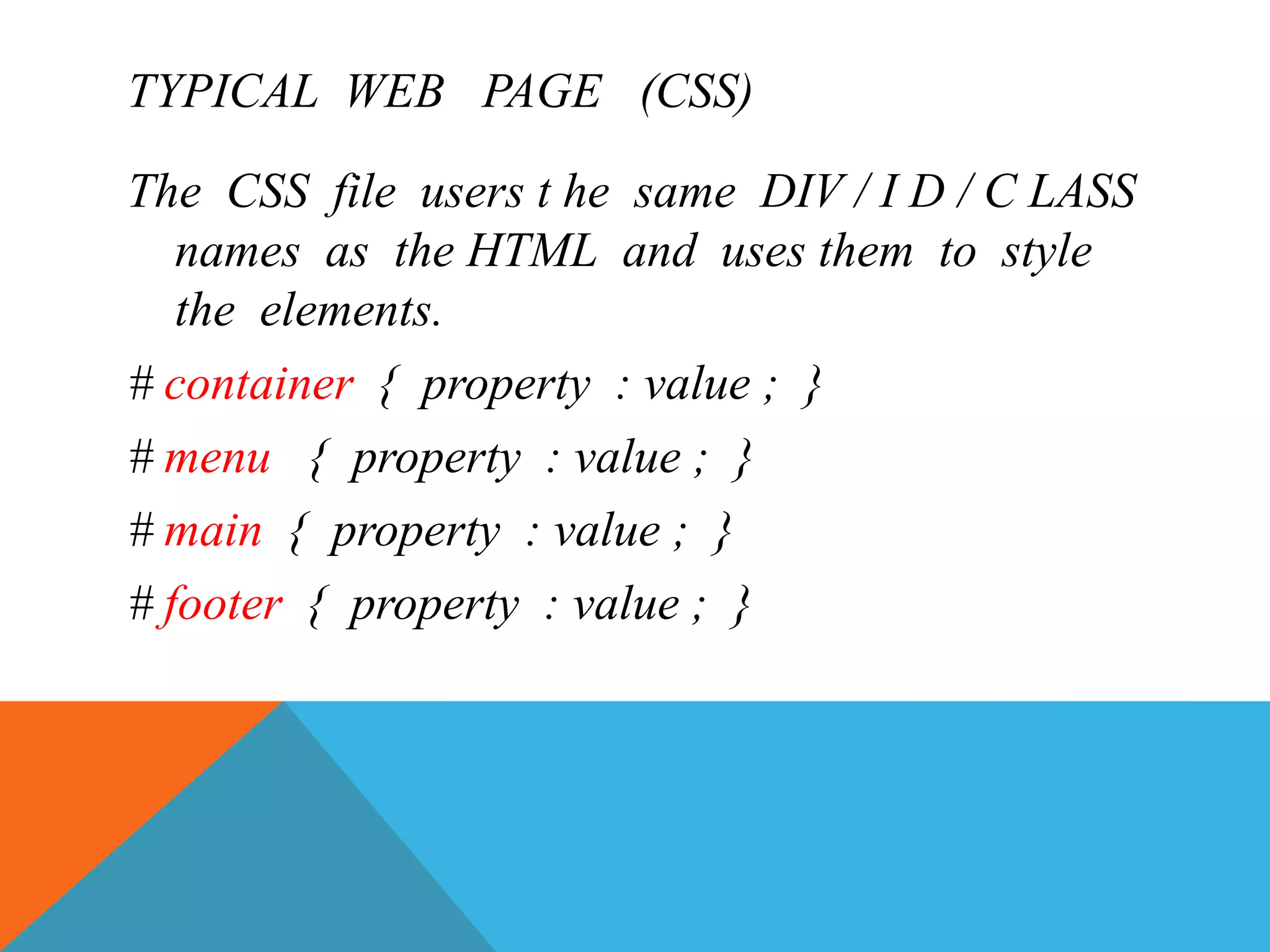 Css ppt | PPT
