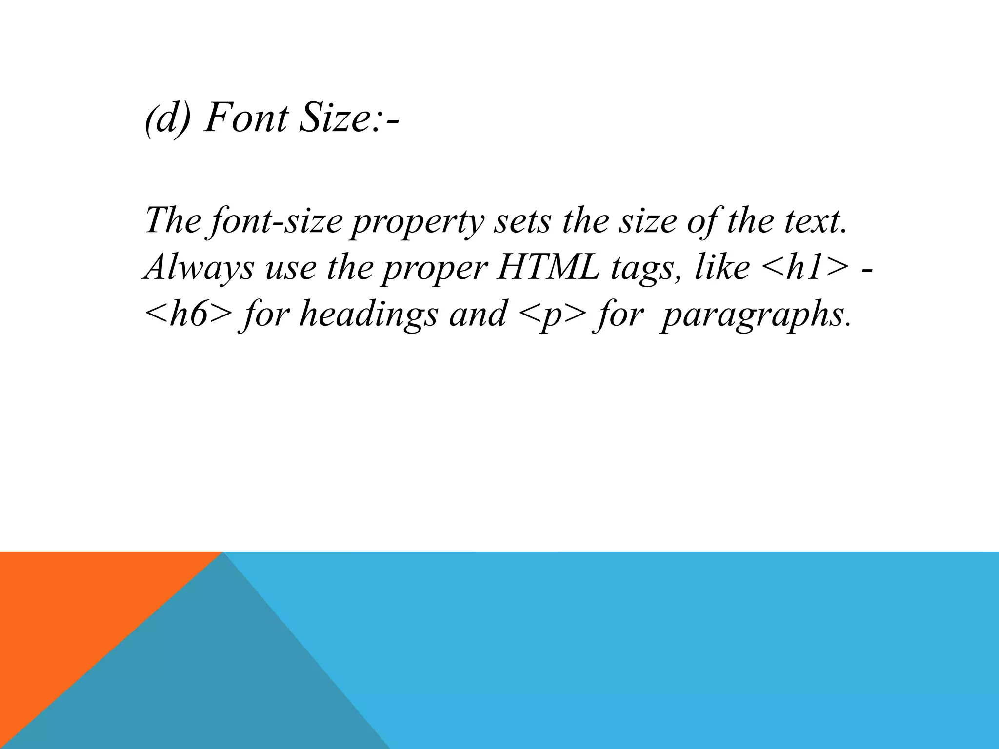 Css ppt | PPT