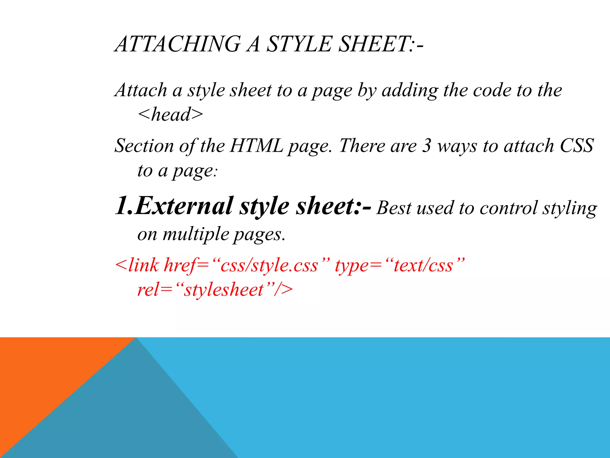Css ppt | PPT