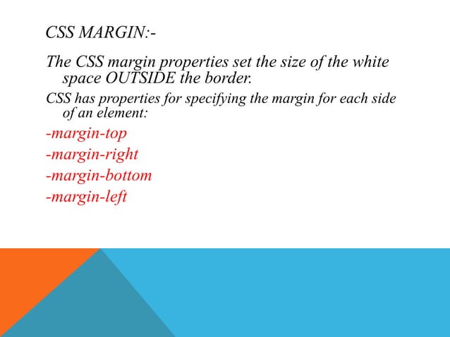 Css ppt | PPT