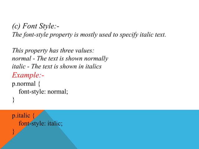 Css ppt | PPT
