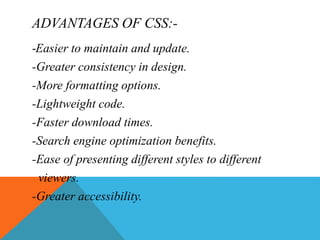 Css ppt | PPTX