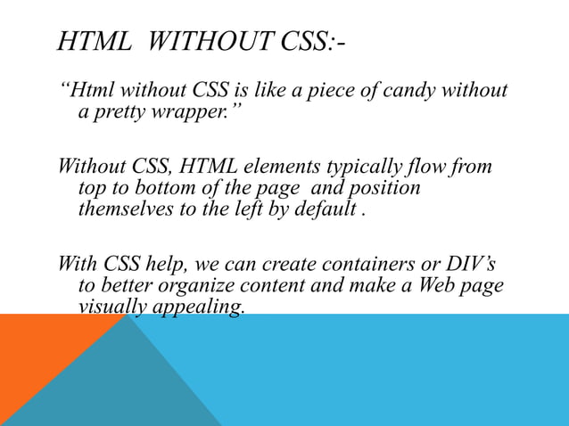 Css ppt | PPT