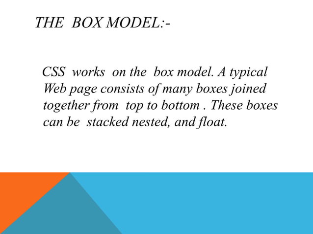 Css ppt | PPT
