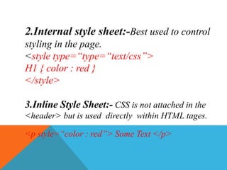 Css ppt | PPTX