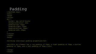 CSS ppt of cascading Style sheet for beginners.pptx