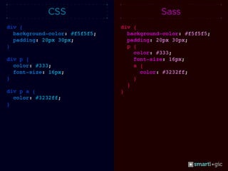 CSS Preprocessors to the Rescue!