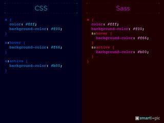 CSS Preprocessors to the Rescue!