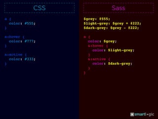 CSS Preprocessors to the Rescue!