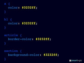 CSS Preprocessors to the Rescue!