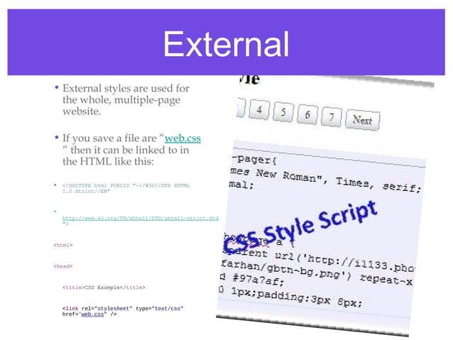 Css present | PPT