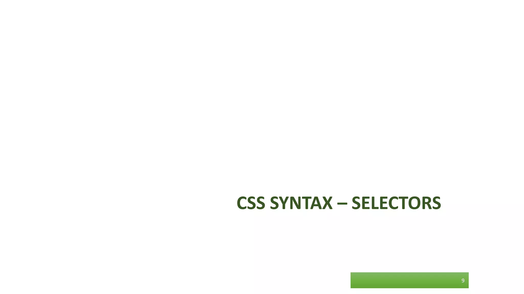Complete Lecture on Css presentation | PPTX | Web Design and HTML ...
