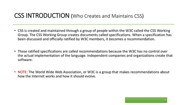 Complete Lecture on Css presentation | PPTX | Web Design and HTML ...