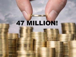 47 MILLION! 
 