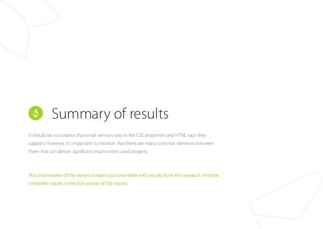 Best Practices For Email Codingcss Raport Introduction