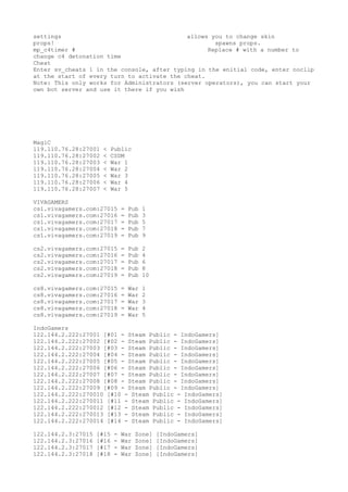 Css rete counter strike source | TXT