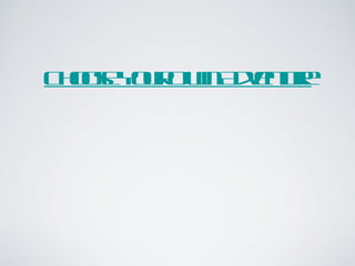 Choose Your Own Adventure 