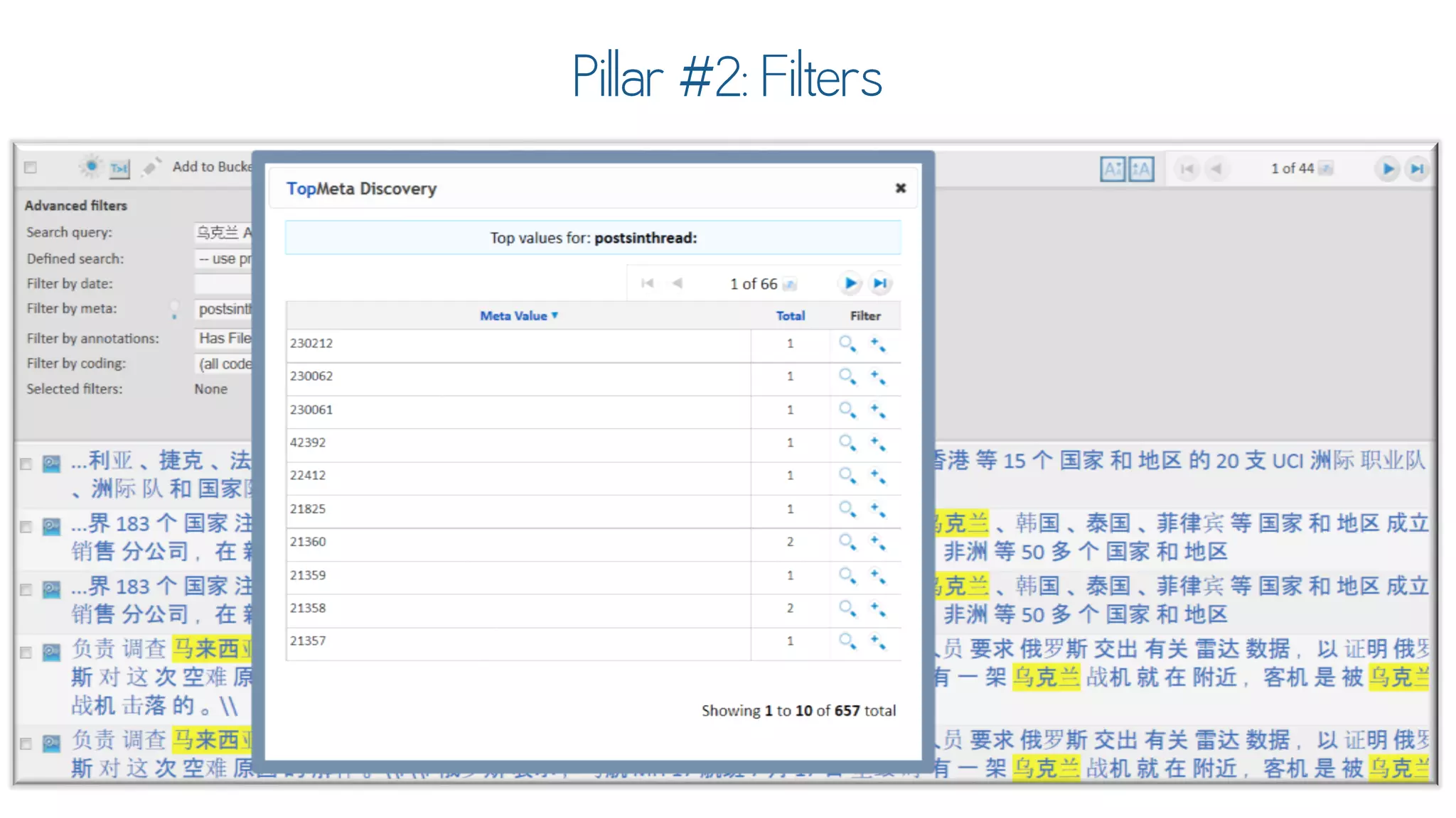 Text Analytics for Social Data Using DiscoverText & Sifter