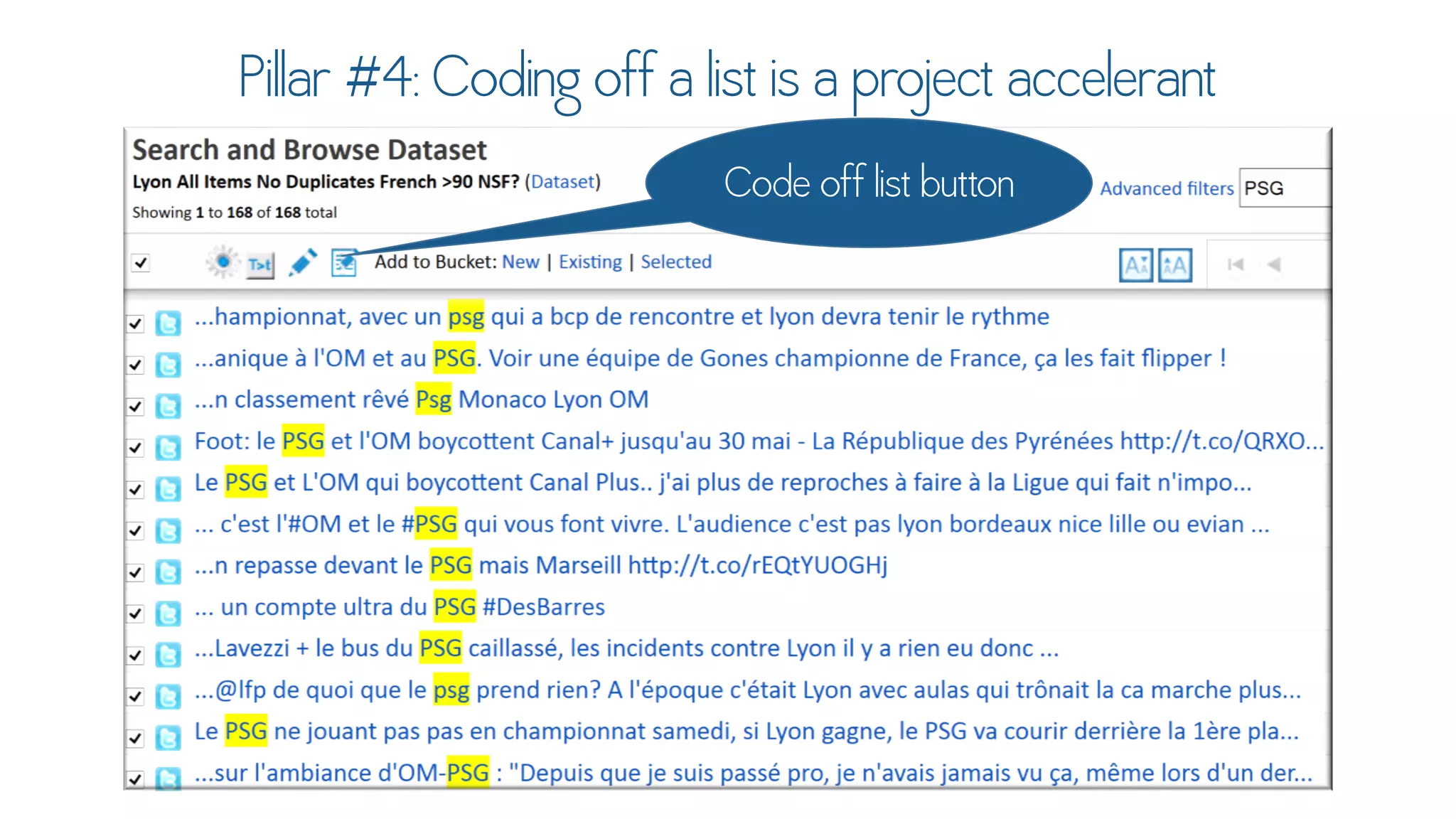 Text Analytics for Social Data Using DiscoverText & Sifter