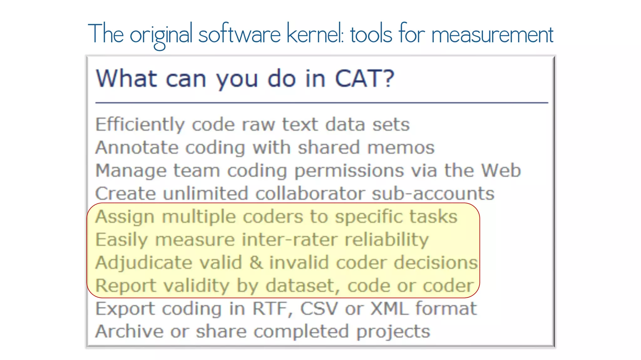 Text Analytics for Social Data Using DiscoverText & Sifter