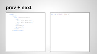 CSS Selector | PPTX