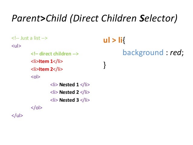 css-selectors