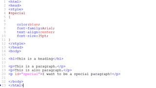 Css selectors | PPTX