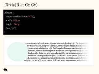 Css shapes | PPTX