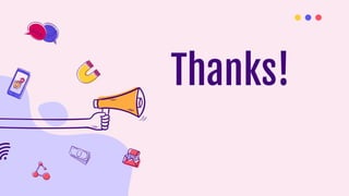 CREDITS: This presentation template was created by
Slidesgo, including icons by Flaticon, and infographics
& images by Freepik and illustrations by Stories.
Thanks!
 