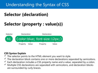 introduction to CSS 3 for web - slide.pptx