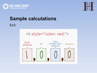 Css specificity inheritance and the cascade things you should know | PPTX