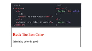 Getting Started With CSS | PPT