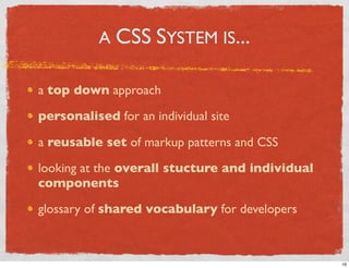 CSS Systems