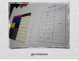 get inventive
                34
 