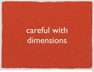 careful with
dimensions


               60
 