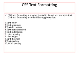 CSS text-align Property - GeeksforGeeks