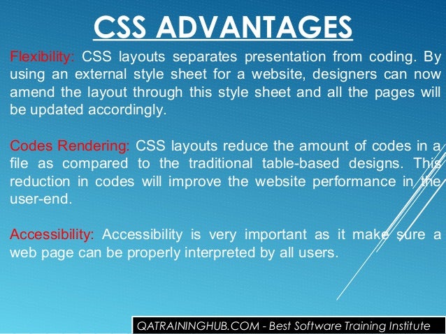 Css training tutorial css3 & css4 essentials