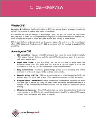 Css tutorial | PDF
