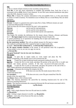 CBSE XII COMPUTER SCIENCE STUDY MATERIAL BY KVS | PDF