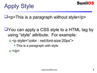 CSS | PPT