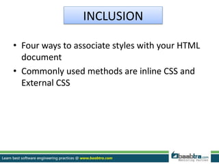 Css with example | PPT