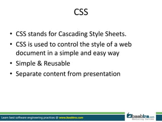 Css with example | PPT