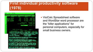 CST 20363-Session 1.2-A Brief History of Computing | PPTX