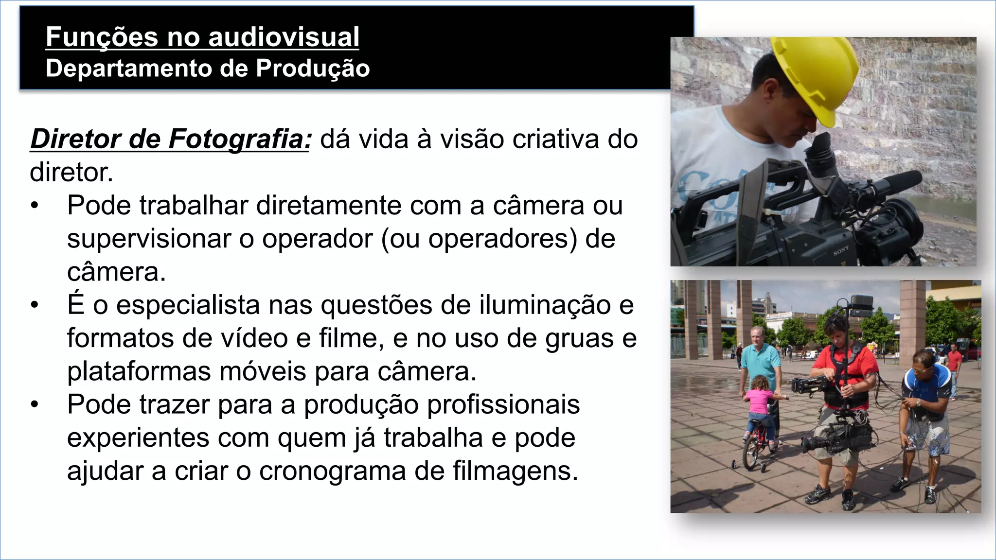 PRODUÇÃO AUDIOVISUAL - Etapas da Produção pdf | PDF