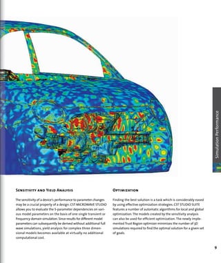 Cst studio-suite-2011-brochure-low | PDF