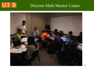 11
Discrete Math Mentor Center
 
