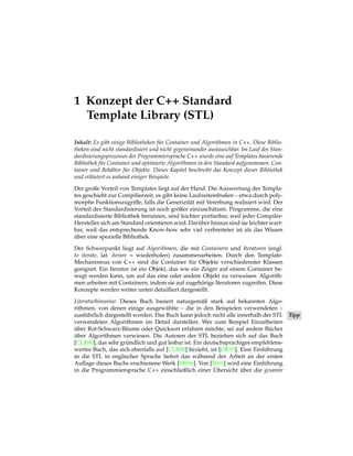 C++ Standard Template Library