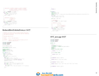C stanford university acm team notebook | PDF